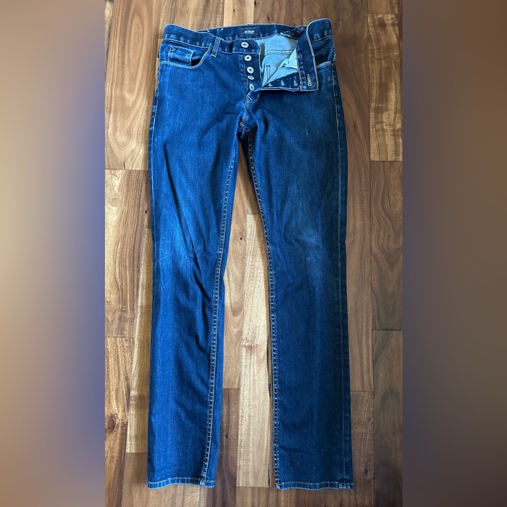 Men’s Hudson jeans ~ Sartor, Slouchy,Skinny.